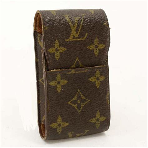 louis vuitton cigarette case with lighter|authentic louis vuitton cigarette case.